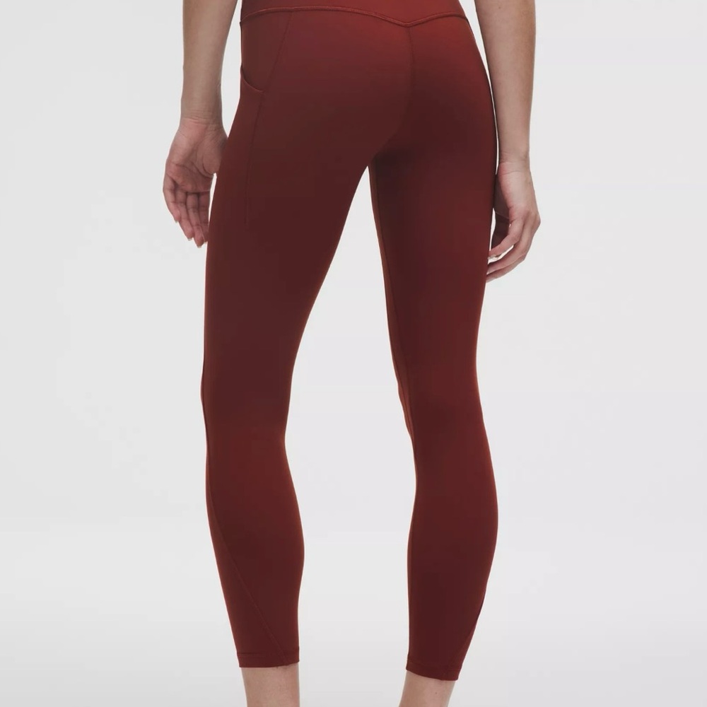 Lululemon Athletica Deep Red Leggings Size 4